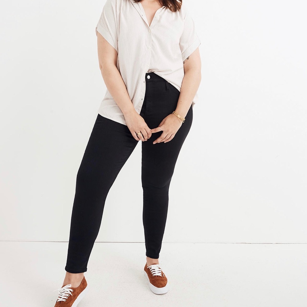 MADEWELL‎ 9" High-Rise Skinny Jeans
